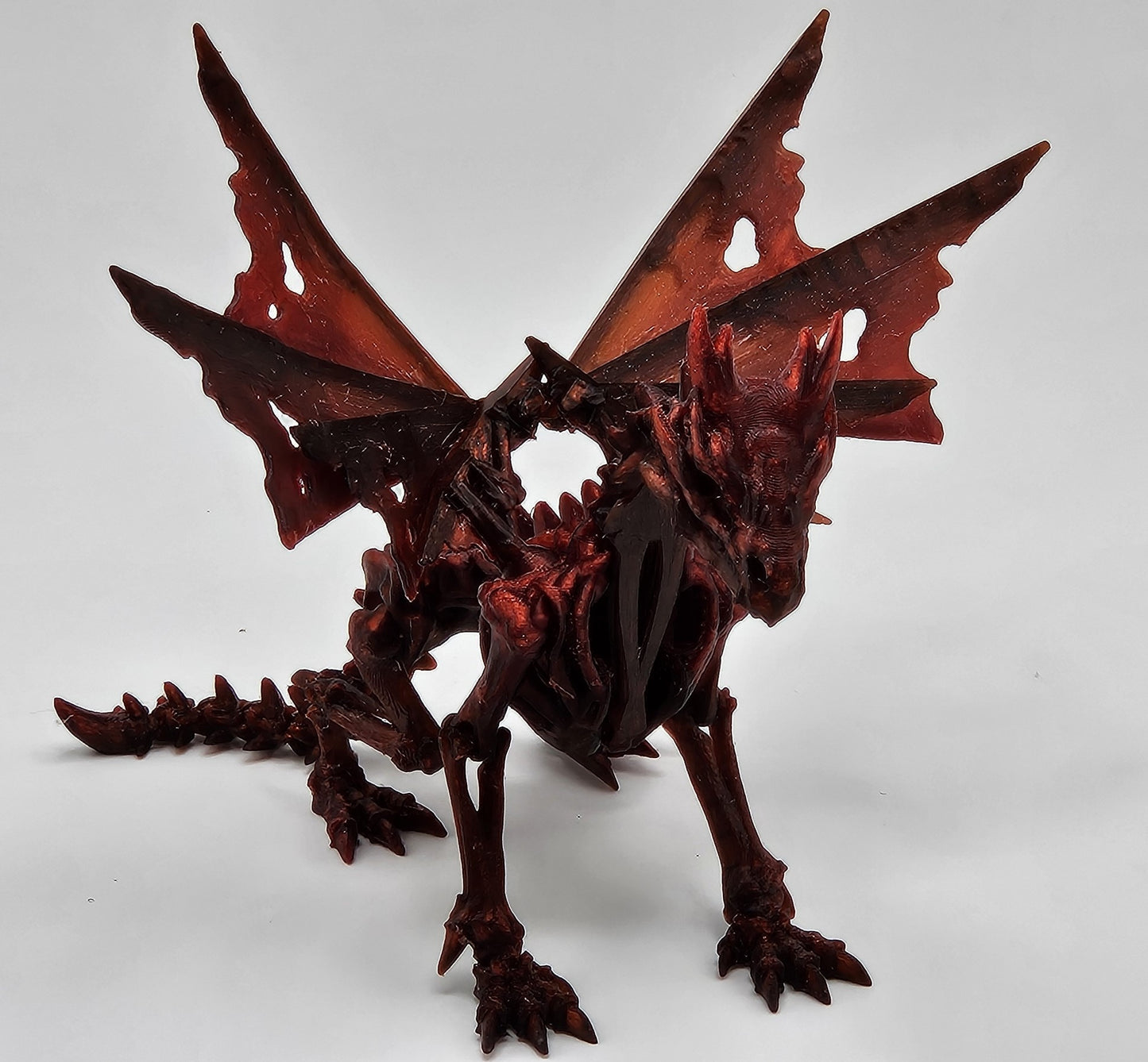 Wraithwing Dragon designed by Cinderwing3D with Fan wings